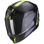 Casco Scorpion Exo-520 Evo Air Laten Black Yellow Fluor