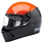 Casco BILTWELL Lane Splitter Podium Orange Grey Black - Imagen 6