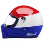 Casco BILTWELL Lane Splitter Podium Red Blue White - Imagen 3