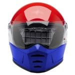 Casco BILTWELL Lane Splitter Podium Red Blue White - Imagen 2