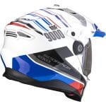 Casco Scorpion ADF-9000 Air Desert White Blue Red - Imagen 3