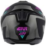 Casco Givi X.21 Evo Number Lady Matt Black Titanium Pink - Imagen 4