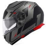 Casco Givi X.21 Evo Number Matt Titanium Black Red - Imagen 2