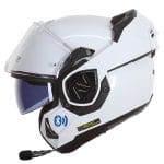 Casco LS2 FF906 ADVANT Solid White Bluetooth SENA Intercom - Imagen 2