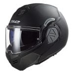 Casco LS2 FF906 ADVANT Solid Matt Black Bluetooth SENA Intercom - Imagen 2