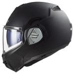Casco LS2 FF906 ADVANT Solid Matt Black Bluetooth SENA Intercom - Imagen 3
