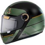 Casco MT Jarama 68TH C1 Gloss Black Green - Imagen 2