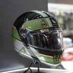 Casco MT Jarama 68TH C1 Gloss Black Green - Imagen 3