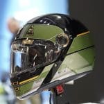 Casco MT Jarama 68TH C1 Gloss Black Green - Imagen 4