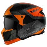 Casco MT Streetfighter SV Totem B4 Matt Orange - Imagen 2