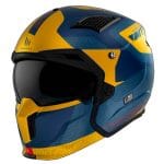 Casco MT Streetfighter SV Totem C3 Matt Blue Orange