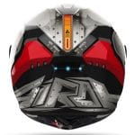 Casco Airoh Connor Bot Gray Red - Imagen 4