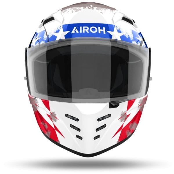 Casco Airoh Connor Nation Blue Red - Imagen 4