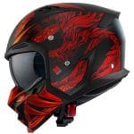 Casco Axxis Hunter SV - ONI B5 Matt Red - Imagen 2
