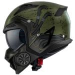 Casco Axxis Hunter SV - Toxic C6 Matt Green - Imagen 2