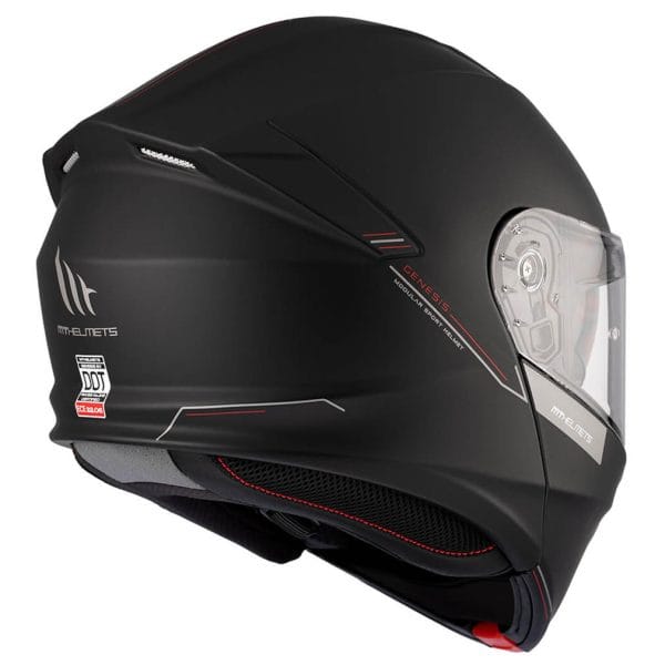 Casco Mt Genesis Sv Solid Matt Black 5