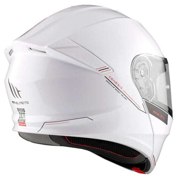 Casco Mt Genesis Sv Solid White 5