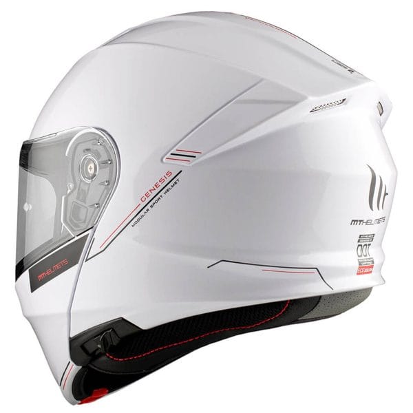 Casco Mt Genesis Sv Solid White 6