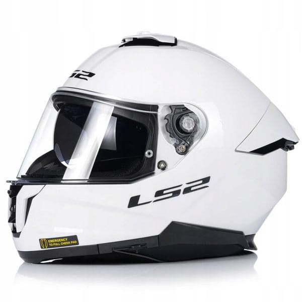 Casco Ls2 Ff808 Stream Ii Solid Blanco 2