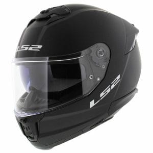 Casco Ls2 Ff808 Stream Ii Solid Negro Mate