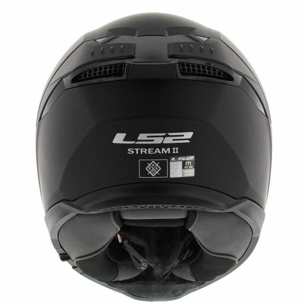 Casco Ls2 Ff808 Stream Ii Solid Negro Mate 5