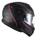 Casco Ls2 Ff908 Strobe Ii Lux Matt Black Pink 4
