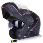 Casco Ls2 Ff908 Strobe Ii Lux Matt Black Pink Twiins Hf3