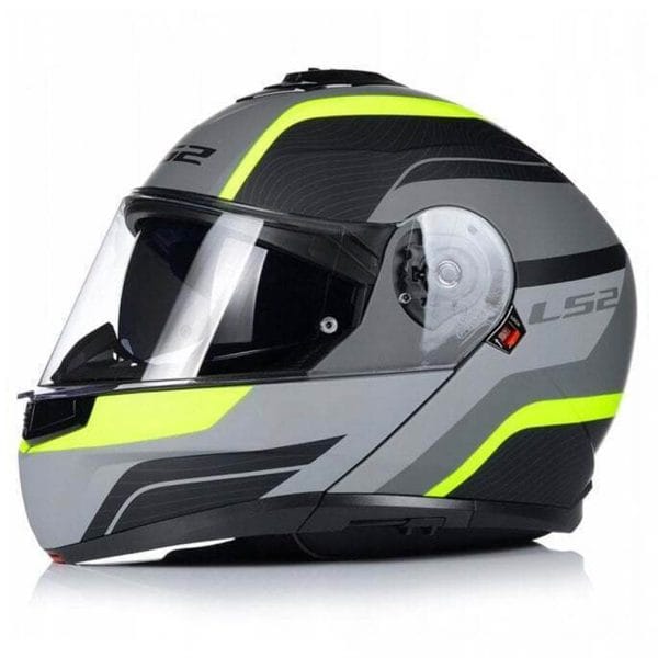 Casco Ls2 Ff908 Strobe Ii Monza Matt Black Hi Vis Yellow 3