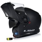 Casco Ls2 Ff908 Strobe Ii Solid Negro Mate Twiins Hf3 A