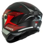 Casco Axxis Draken S Sunray Gloss Red 2