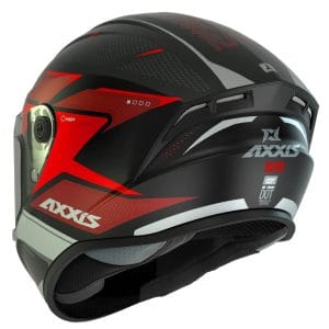 Casco Axxis Draken S Sunray Gloss Red 2