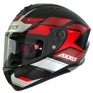 Casco Axxis Draken S Sunray Gloss Red