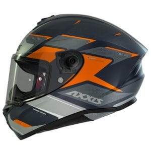 Casco Axxis Draken S Sunray Matt Orange 3