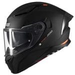 Axxis Panther SV Negro mate con visor solar y homologado ece 22.06, novedad para este 2024