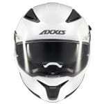 Casco AXXIS Panther SV Solid White Bluetooth Intercom Sena - Imagen 3