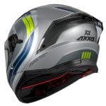 Casco AXXIS Panther SV Tribute Matt Grey Blue - Imagen 2