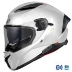 Casco AXXIS Panther SV Solid White Bluetooth Intercom Sena