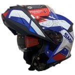 SMK Gullwing Navigator Azul - Casco Modular 22.06