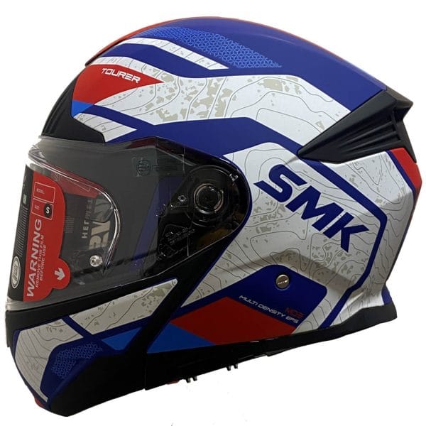Casco SMK Gullwing Navigator Azul 22.06 + Pinlock Antivaho - Imagen 6