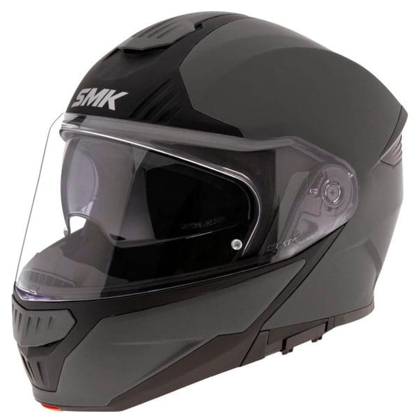 Casco SMK Gullwing Solid Gris Mate 22.06 - Imagen 5