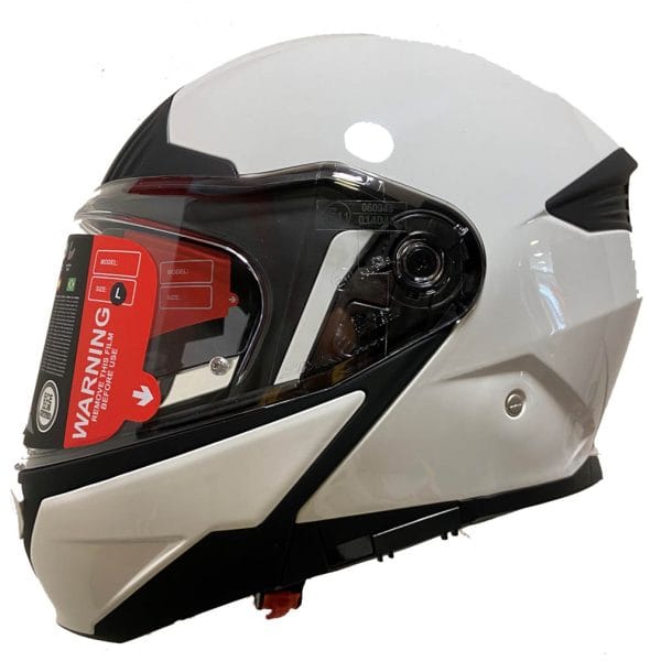 Casco SMK Gullwing Solid White 22.06 - Imagen 4