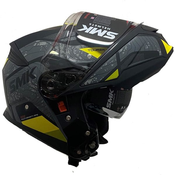 Casco SMK Gullwing Navigator Amarillo 22.06 + Pinlock Antivaho - Imagen 6