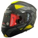 Casco SMK Gullwing Navigator Amarillo 22.06 + Pinlock Antivaho - Imagen 3