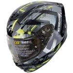Scorpion EXO-391 Clutter Amarillo -  Casco Integral