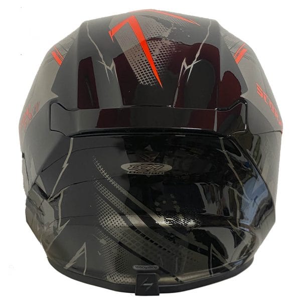 Scorpion EXO-391 Clutter Rojo -  Casco Integral - Imagen 5