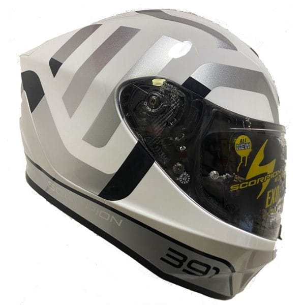 Scorpion Exo-391 Arok Blanco - Casco Integral - Imagen 4