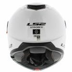 Casco LS2 FF908 Strobe II Bluetooth Solid White - Imagen 4