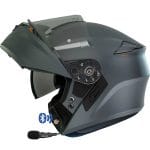 Modular AXXIS Storm SV Solid Titanium Mate Sena Intercom