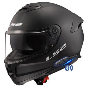 LS2 FF808 Stream 2 Bluetooth Sena Intercomunicador Negro mate