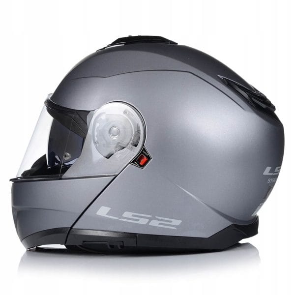 Casco LS2 FF908 Strobe II Bluetooth Solid Matt Titanium - Imagen 4